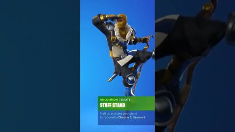 Fortnite Staff Stand Emote