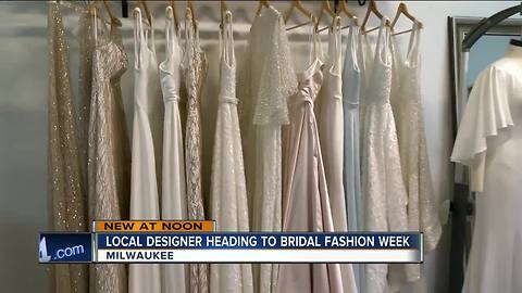 Miwaukee designer debuting collection at New York Bridal Fashion Week