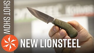 New LionSteel Knives - SHOT Show 2023 Live Look