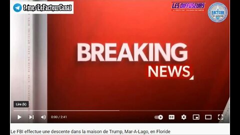 Descente du FBI chez Trump à Mar-A-Lago