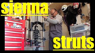 [detailed] Front Struts Replacement Toyota Sienna √ Fix it Angel