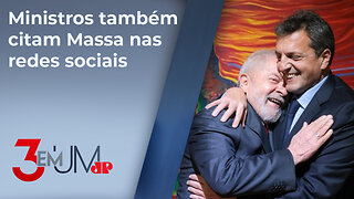 Lula parabeniza Sergio Massa após eleições na Argentina: “Grande amigo”