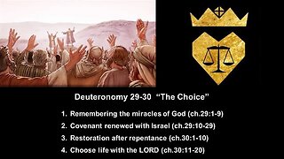 Deuteronomy 29-30 “The Choice” - Calvary Chapel Fergus Falls