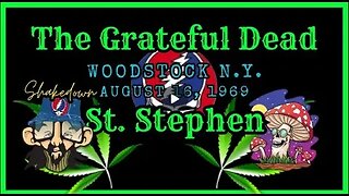 St. Stephen, Legendary Woodstock Performance: Grateful Dead - 8/16/1969 #gratefuldead #jerrygarcia