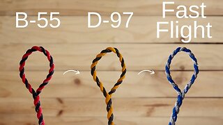 Fastest Explanation of different bow string materials?