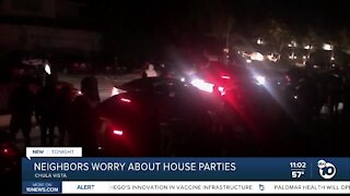 Chula Vista neighborhood worries about house parties