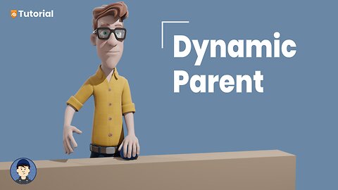 How to use the dynamic parent add-on for animation in Blender [3.2]
