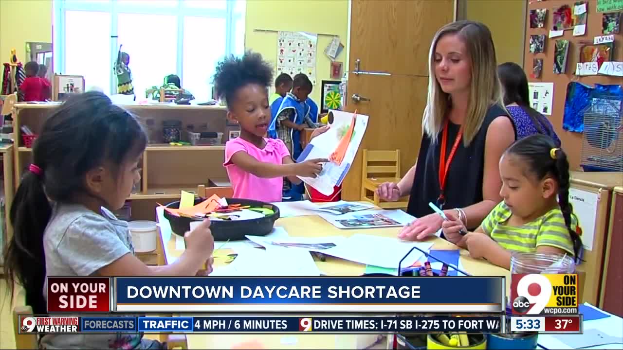 Cincinnati-area parents push for more daycare options Downtown