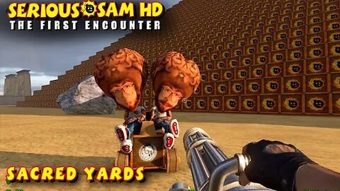 Serious Sam: The First Encounter #14 - Sacred Yards (with commentary) PS4