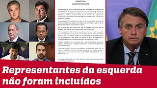 Possíveis candidatos à presidência enviam carta em defesa da democracia