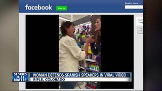 Woman comes to defense of customers berated for speaking Spanish