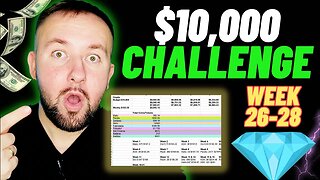 $10,000 Crypto DCA Challenge - Buying 3 Low Cap Gems (Week 26-28)