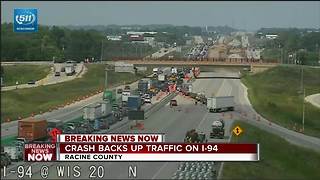 Multi-vehicle accident shuts down I-41/94 NB for more than 2 hours