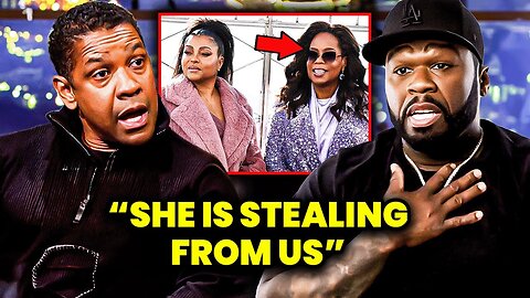 50 Cent Pair Up With Denzel Washington To Expose Oprah Stealing From Black Actresses!!!