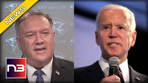 DEEP COVER UP: Pompeo Says Biden Not Stopping What China Started Summer Of 2019