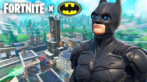 Fortnite X Batman... The Best Crossover EVER