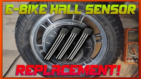 Ebike Hall Sensor Replacement - 48v 500w Motor (SS41F/41F/S41)