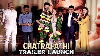 UNCUT - Chatrapathi Official Trailer Launch | Bellamkonda Sai Sreenivas, Nushrat Bharucha, Bhagyas..