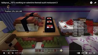 tabbycat__101's working on valentine themed sushi restaurant 3