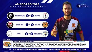 CONFIRA OS REULTADOS DA 1ª RODADA DO CAMPEONATO MUNICIPAL DE FUTEBOL DA CIDADE DE PIRANHAS