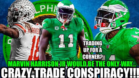 💥BS! A.J. Brown INSANE Trade Rumors! ONLY Marvin Harrison Jr! 🤯 Eagles TRYING To Trade Up Corner?🚀