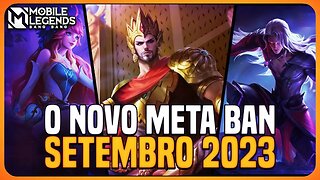 QUAIS HERÓIS BANIR | META BAN SETEMBRO 2023 | MLBB