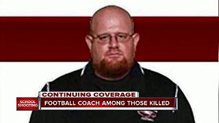 Coach dies after heroically shielding students from gunfire in Florida school shooting