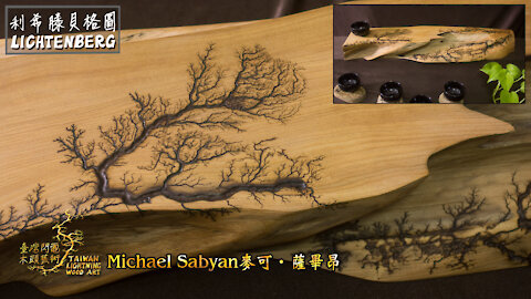 Lichtenberg Wood Burning with Taiwan Cypress/Wood Art/Ep12