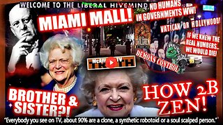 BETTY WHITE AND BARBARA BUSH SISTERS!? MIAMI MALL! RICHARD BRANSON ISLAND!