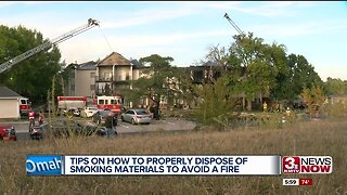 Avoid Starting a Fire With Smoking Materials