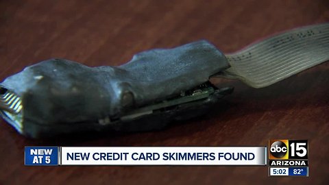 New credit card skimmers found in Arizona