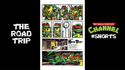 TMNT Mutant Mayhem Comic Inspiration? (The Road Trip, 1987 Ninja Turtles Comic from Anything Goes 5)