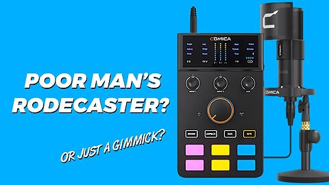 🔊Comica ADCaster Sound Card + Microphone Review🎤