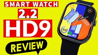 HD9 Pro Smart Watch review Screen 2.2 45mm pk HW9 HK9