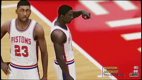 Isiah Thomas Getting Saucy! / MyNBA Slider Testing #NBA2K23 #KobeEra #Shorts