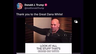 🔥 "That Guy [Trump] Will Walk Through Fire! He's an Absolute Savage!" Says UFC Founder & President Dana White
