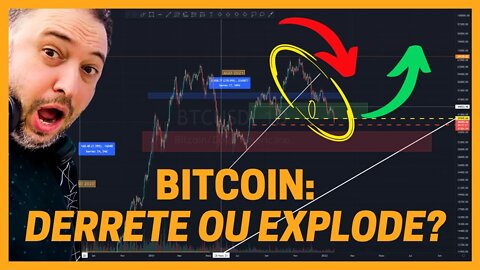 [🐴CRIPTO BAGUAL] Bitcoin Derrete ou Explode? Análise do mercado 21/01/2022