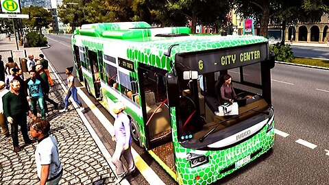 Bus Simulator 18 Man Lion's Coach Intercity 3rd Generation Gameplay