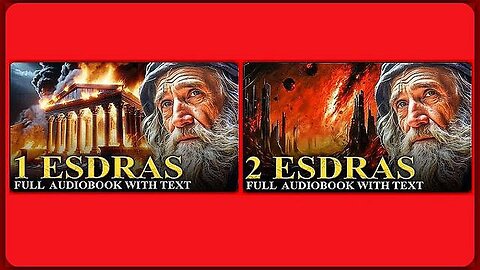 📜1 and 2 ESDRAS • The Apocrypha - Full Audiobook With Text (KJV) FULL • Christopher Glyn