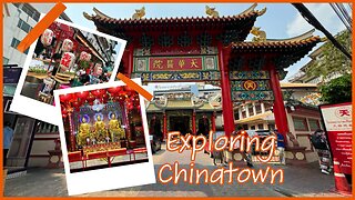 Exploring Chinatown - Bangkok Thailand - Food, Temples & More