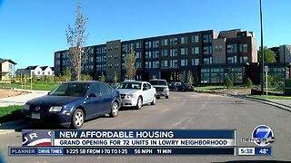 New affordable housing project grand opening