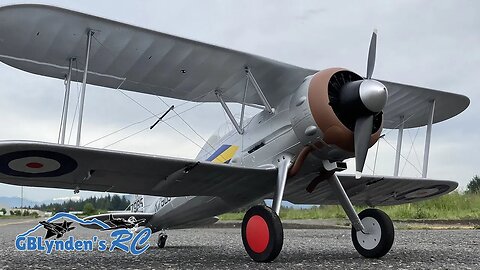 Brand New | Durafly Gloster Gladiator RC Biplane Maiden Flight