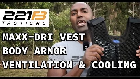 Maxx-Dri Vest Body Armor Cooling & Ventilation For Police, Military and Security Review
