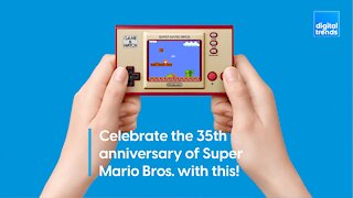 Celebrate the 35th anniversary of Super Mario Bros. with this!