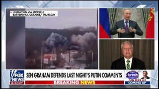 Sen Lindsey Graham Doubles Down: World Would Be Better Off With Putin Gone!