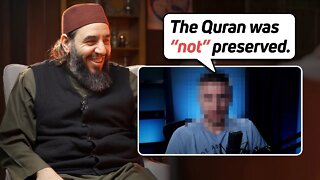 Shaykh casually DEBUNKS denier of Quran Preservation 🙄