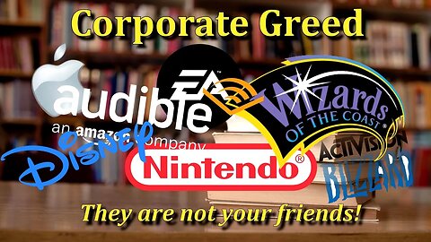 Corporate Greed - ONE D&D's backlash, an example for Audible and others?