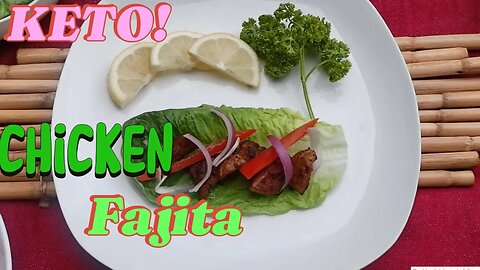 Savory Swirls: Keto Pork Fajita Lettuce Wraps Unleashed on Your Plate