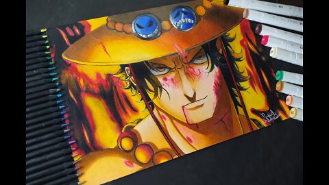 Drawing Ace - (One Piece)