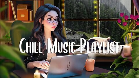 Chill Music Vibes🍀 Chill songs to listen to while it's raining ~ Morning songs for a positive day